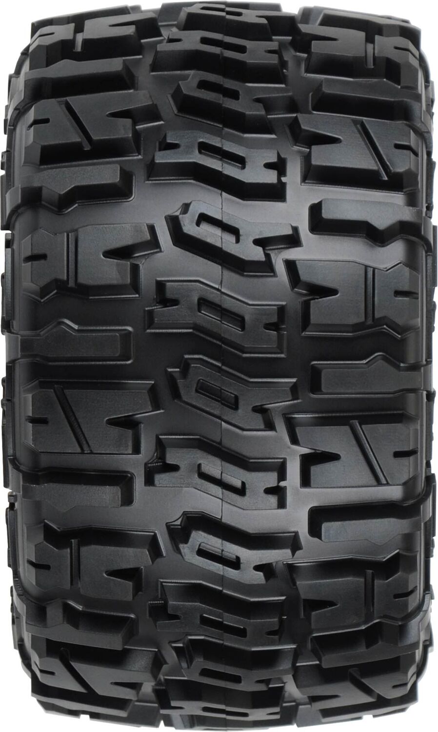 1/10 Trencher Front/Rear 2.8" MT Tires Mounted 12mm Blk Raid (2)